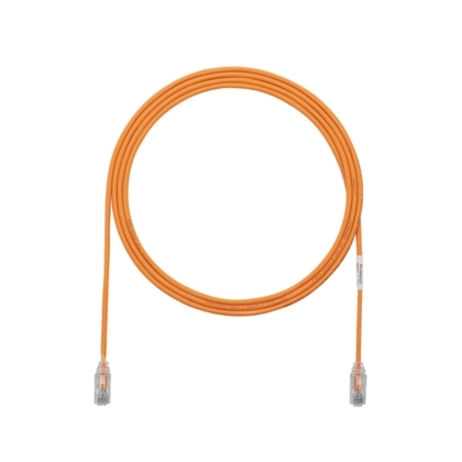 Panduit Cat.6 UTP Patch Network Cable - 10 ft Category 6 Network Cable for Network Device - First End: 1 x RJ-45 Network - Male - Second End: 1 x RJ-45 Network - Male - Patch Cable - Gold Plated Contact - 28 AWG - Orange