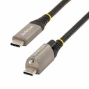StarTech 3.3ft (1m) USB-C Cable, Top Screw Locking, USB 10Gbps, 100W (5A) PD, 8K 60Hz / 4K 144Hz DP Alt Mode, USB-IF Certified