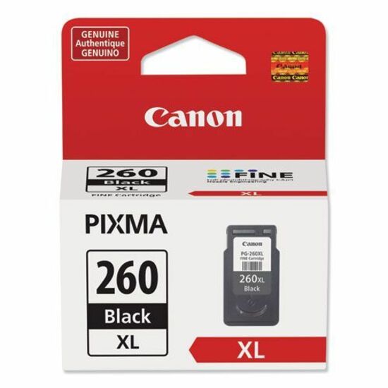 Canon PG-260 XL Original Extra Large Yield Inkjet Ink Cartridge - Black - 1 Pack