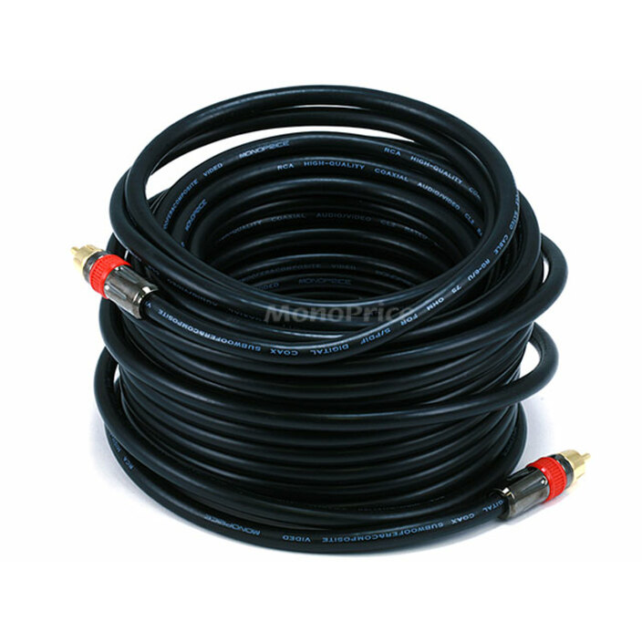 Monoprice Coaxial Audio/Video Cable
