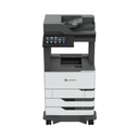 Lexmark MX820 MX826ade Laser Multifunction Printer-Monochrome-Copier/Fax/Scanner-70 ppm Mono Print-1200x1200 Print-Automatic Duplex Print-350000 Pages Monthly-1200 sheets Input-Color Scanner-600 Optical Scan-Monochrome Fax-Gigabit Ethernet