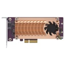 QNAP Dual M.2 22110/2280 PCIe SSD Expansion Card