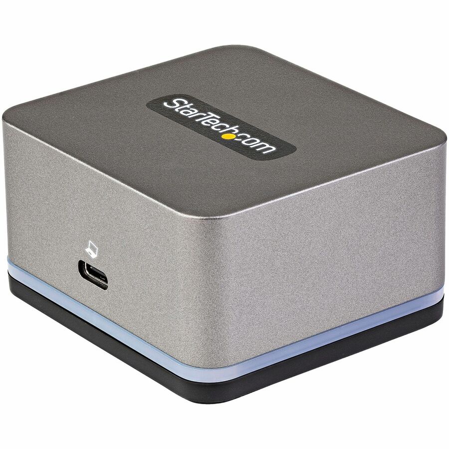 StarTech USB C Mini Dock for iPad Pro/Tablets/Smartphones, USB-C Docking Station, 4K HDMI, 27W Power Delivery, USB Hub, GbE, TAA
