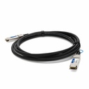 AddOn Cisco QSFP-100G-CU1M Compatible TAA Compliant 100GBase-CU QSFP28 to QSFP28 Direct Attach Cable (Passive Twinax, 1m)