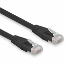 Rocstor 2ft (0.6m) Black Cat6 UTP Patch Cable UL Certified
