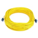 Monoprice Fiber Optic Cable, LC/LC, Single Mode, Duplex - 25 meter (9/125 Type) - Yellow