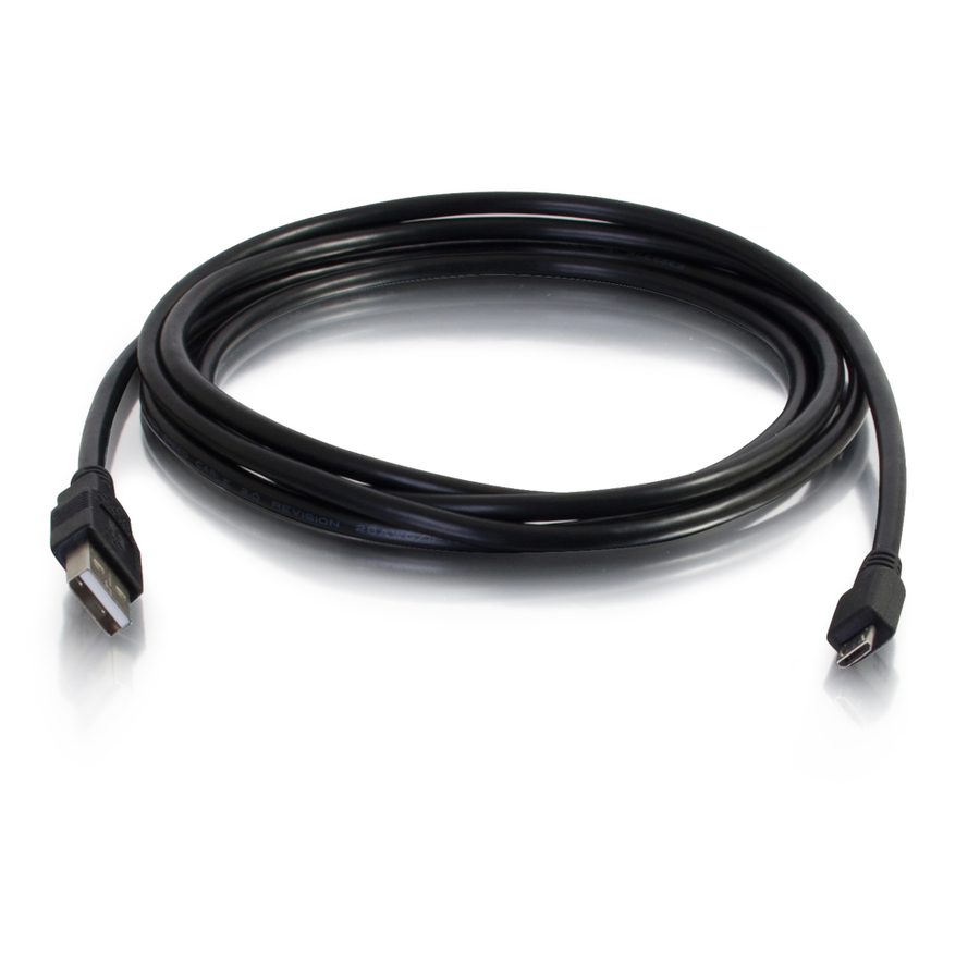 C2G 15ft USB 2.0 A to Micro-USB B Cable - USB Cable - Phone Charging Cable