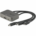 StarTech 3-in-1 Multiport to HDMI Adapter, 4K 60Hz USB-C, HDMI or Mini DP to HDMI Video Converter, Conference Room Digital AV Adapter