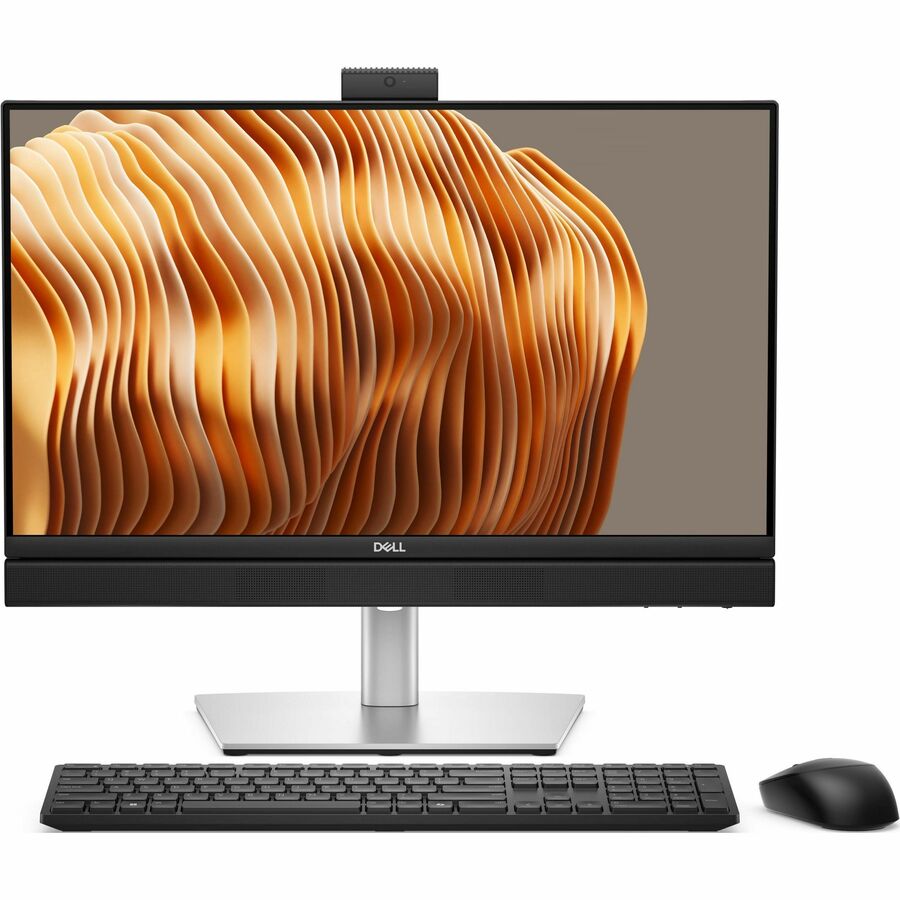 Dell Pro 24 QB24250 All-in-One Computer - Intel Core Ultra 5 245 - vPro Technology - 16 GB - 512 GB SSD - 23.8" Full HD Touchscreen - Desktop - Silver