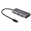 StarTech 4 Port USB C Hub to 3x USB-A 1x USB-C, 10Gbps USB Type C Hub, 100W Power Delivery Passthrough Charging, Portable, TAA