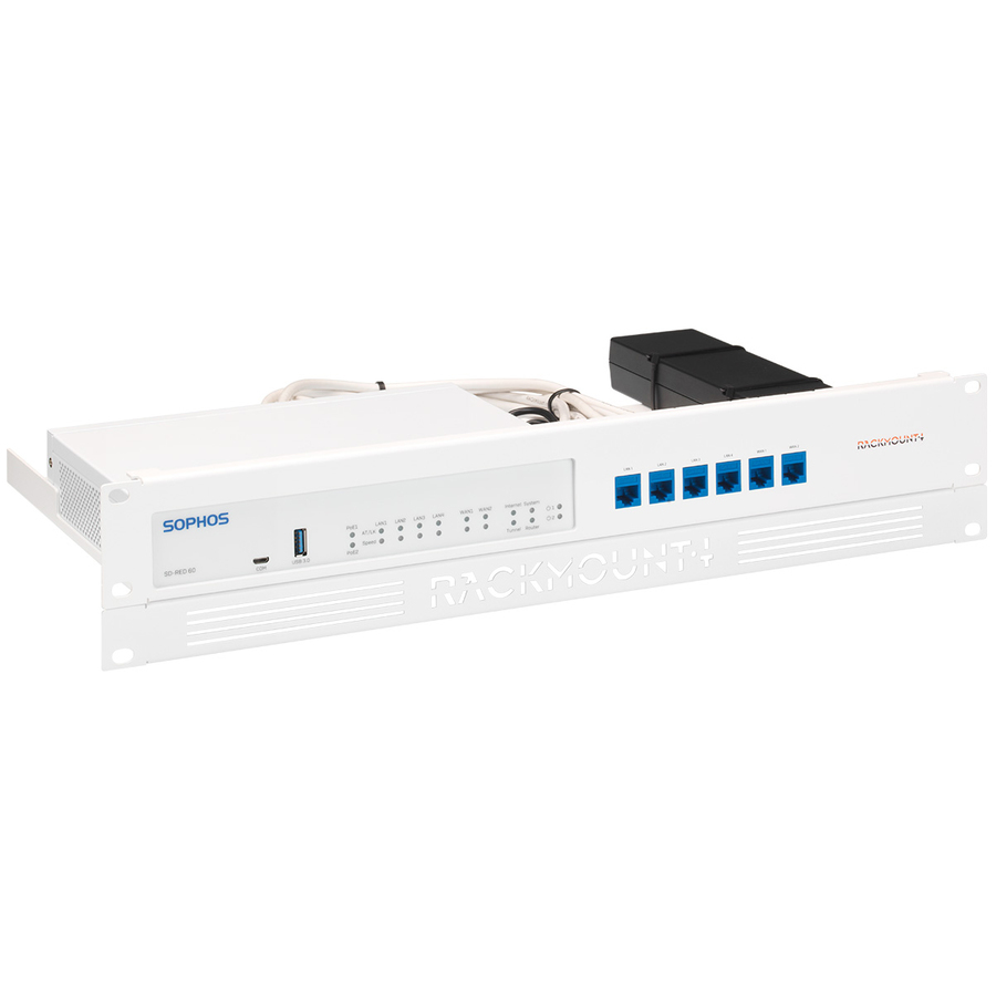 RACKMOUNT.IT Rack Mount for Network Equipment, Firewall - Signal White