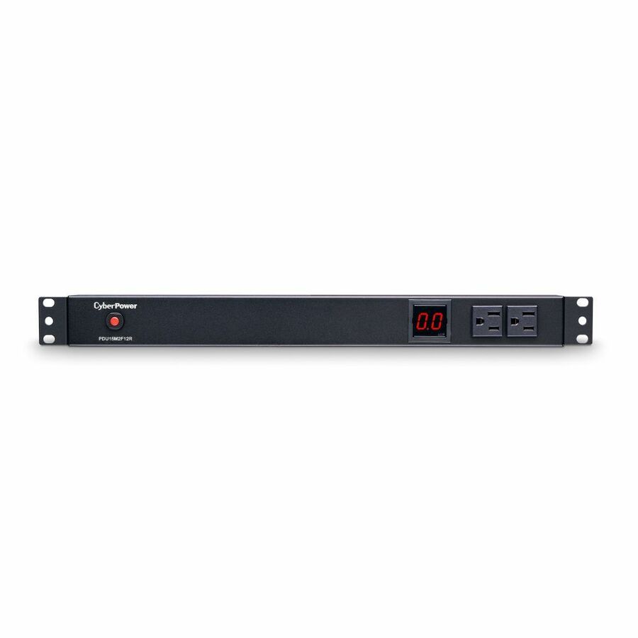 CyberPower PDU15M2F12R 100 - 125 VAC 15A Metered PDU