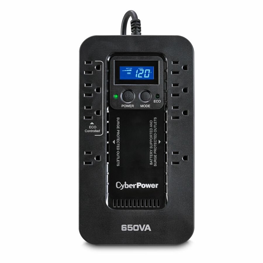 CyberPower EC650LCD Ecologic UPS Systems