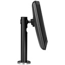 Atdec POS fixed height desk mount - Loads up to 44lb - VESA 75x75, 100x100