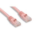 Cat6 Category 6 550mhz Patch Cord Booted Snagless - 15FT Pink