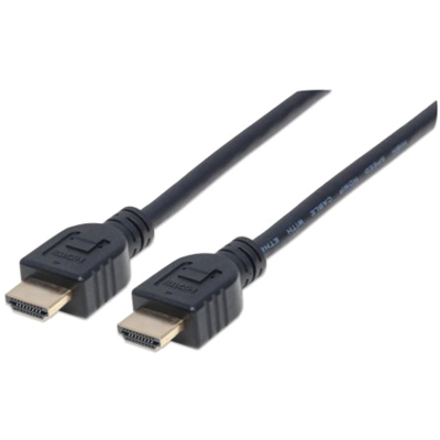 HDMI 4K@60Hz Cable with Ethernet - CL3 rated, 3m, Suitable for In-Wall use, For ALL 4K & 1080p/HD uses - when upgrading now or have it ready for when you need it, Male to Male, Black, Ultra HD 4k x 2k, Lifetime Warranty, Premium High Speed