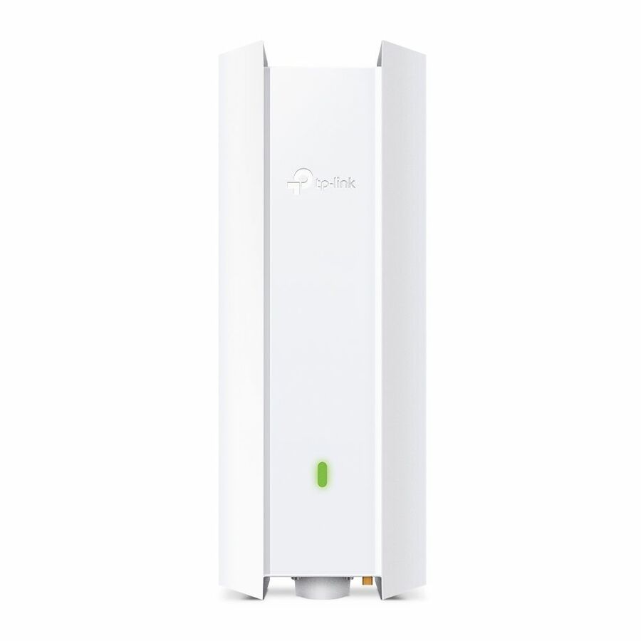 TP-Link EAP610-Outdoor Dual Band IEEE 802.11 a/b/g/n/ac/ax 1.80 Gbit/s Wireless Access Point - Outdoor - 2.40 GHz, 5 GHz - External - MIMO Technology - 1 x Network (RJ-45) - Gigabit Ethernet - Pole-mountable, Wall Mountable - IP67