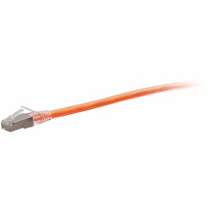 C2G F-Series Cat.6a Patch Network Cable - 35 ft Category 6a Network Cable for Network Device, Network Adapter, Switch, DSL Modem, Patch Panel, Hub, Router - First End: 1 x RJ-45 Network - Male - Second End: 1 x RJ-45 Network - Male - 10 Gbit/s - Patch Cable - Shielding - Gold Plated Contact - Riser - 26 AWG - Orange - TAA Compliant