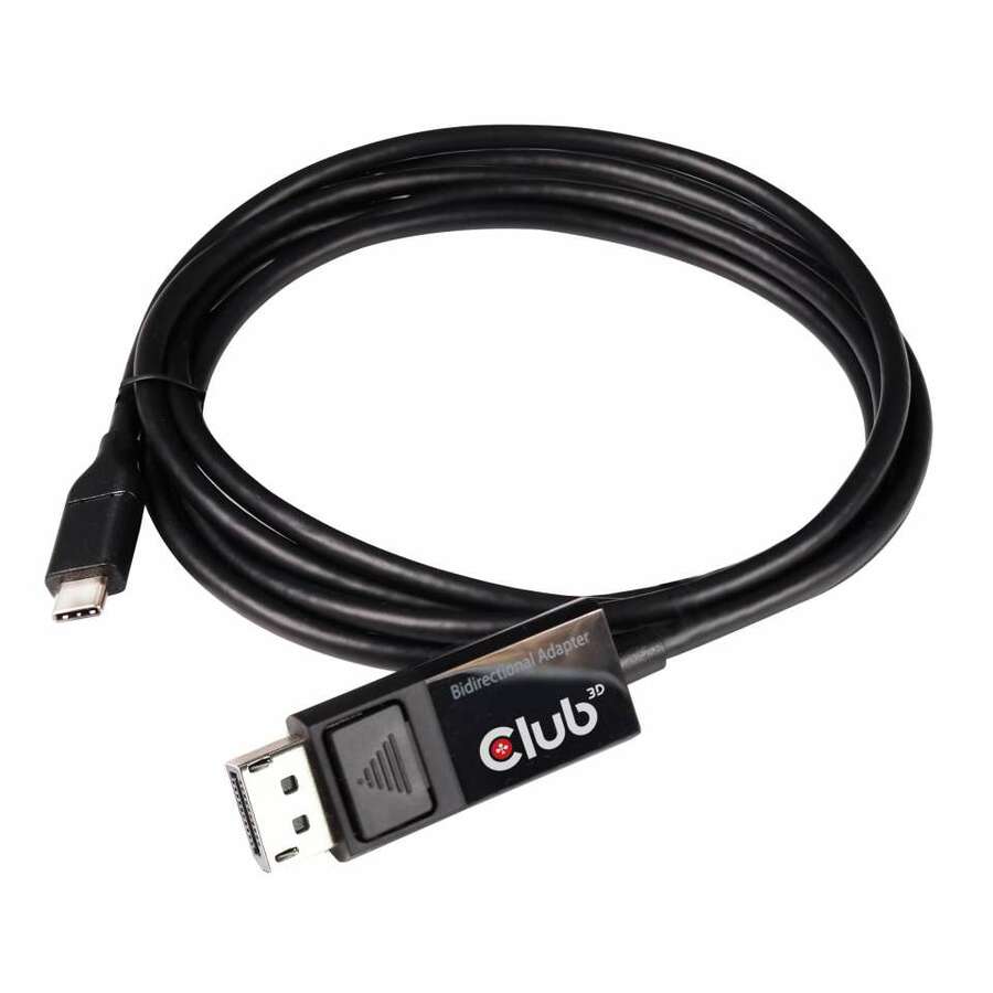 Club 3D USB Type C Cable to DP 1.4 8K60Hz M/M 1.8m/5.9ft