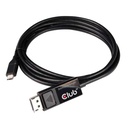 Club 3D USB Type C Cable to DP 1.4 8K60Hz M/M 1.8m/5.9ft