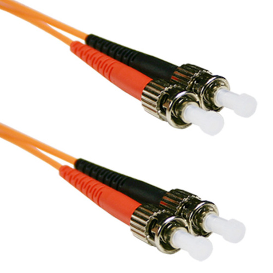 ENET 9M ST/ST Duplex Multimode 62.5/125 OM1 or Better Orange Fiber Patch Cable 9 meter ST-ST Individually Tested