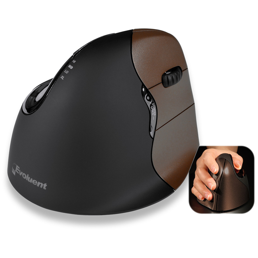 Evoluent Verticalmouse 4 Small Wireless Mouse
