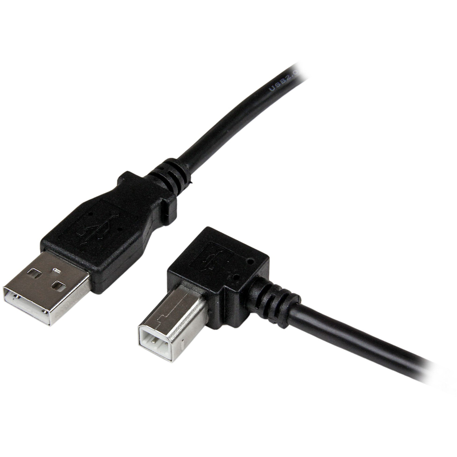 StarTech 2m USB 2.0 A to Right Angle B Cable - M/M