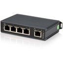 StarTech.com 5 Port Industrial Ethernet Switch - DIN Rail Mountable - Expand your network connectivity with this rugged unmanaged network switch - Fast 10/100Mbps Switch - DIN rail mountable w/ built-in bracket - IP30-rated - Wide range 12-48V DC terminal block - Energy-Efficient Ethernet - Wider operating temperature