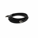 AddOn 16.4ft BNC (Male) to BNC (Male) Gray Coaxial Simplex Plenum-Rated Copper Patch Cable