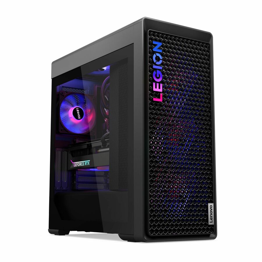 Lenovo Legion T7 34IAS10 90Y6003JUS Gaming Desktop Computer - Intel Core Ultra 9 285K - 64 GB - 2 TB SSD - Tower - Storm Gray - Intel Z890 Chip - Windows 11 Pro - NVIDIA GeForce RTX 5080 16 GB GDDR7 - English Keyboard - IEEE 802.11ax - 1200 W