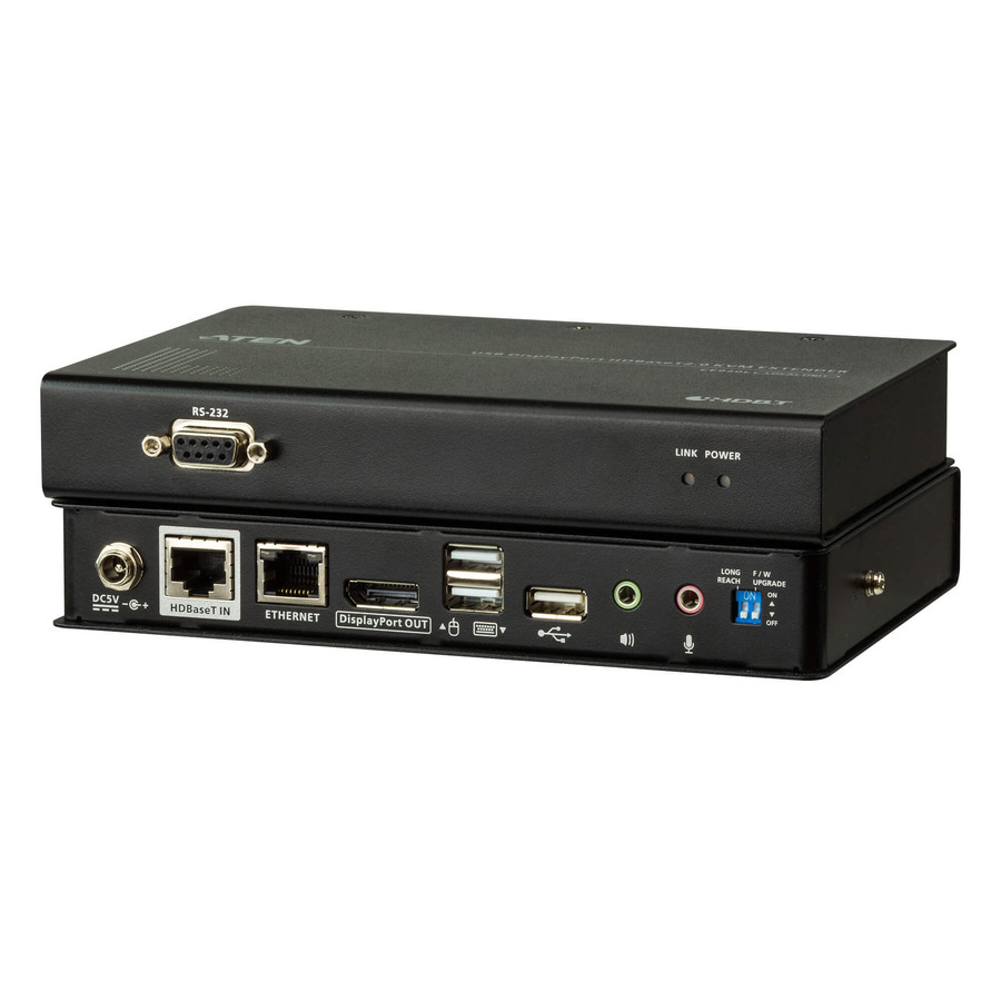 VanCryst USB DisplayPort HDBaseT 2.0 KVM Extender (4K@100 m)-TAA Compliant