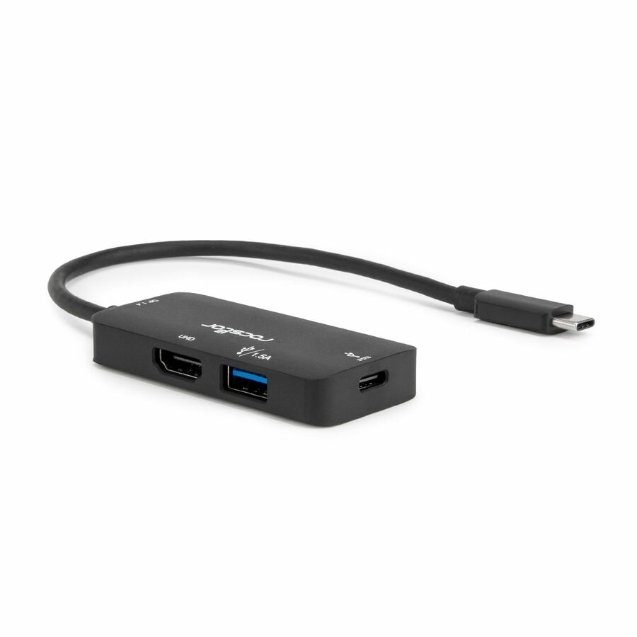 Rocstor Premium Type-C to HDMI/USB-A/Type-C Female (PD & Data) Multiport Adapter