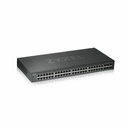 ZYXEL GS1920-48v2 48-Port Gigabit Smart Nebula Cloud Managed Switch with 2 SFP Uplinks - 48 Ports - Gigabit Ethernet - Nebula Cloud Manageable - Layer 2 Supported - 2 SFP Slots - Rack-mountable - Lifetime Limited Warranty