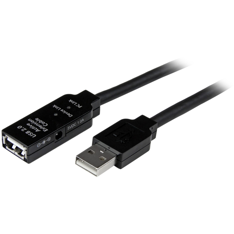 StarTech 5m USB 2.0 Active Extension Cable, M/F, TAA