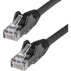 StarTech 35ft CAT6 Ethernet Cable - Black Snagless Gigabit - 100W PoE UTP 250Mhz Category 6 Patch Cord UL Certified Wiring/TIA
