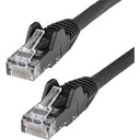 StarTech 35ft CAT6 Ethernet Cable - Black Snagless Gigabit - 100W PoE UTP 250Mhz Category 6 Patch Cord UL Certified Wiring/TIA