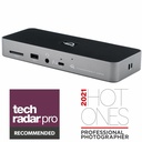 OWC 11-Port Thunderbolt Dock for Mac/PC with 96W Power - Thunderbolt 4 - Ethernet - Reader - USB - Audio