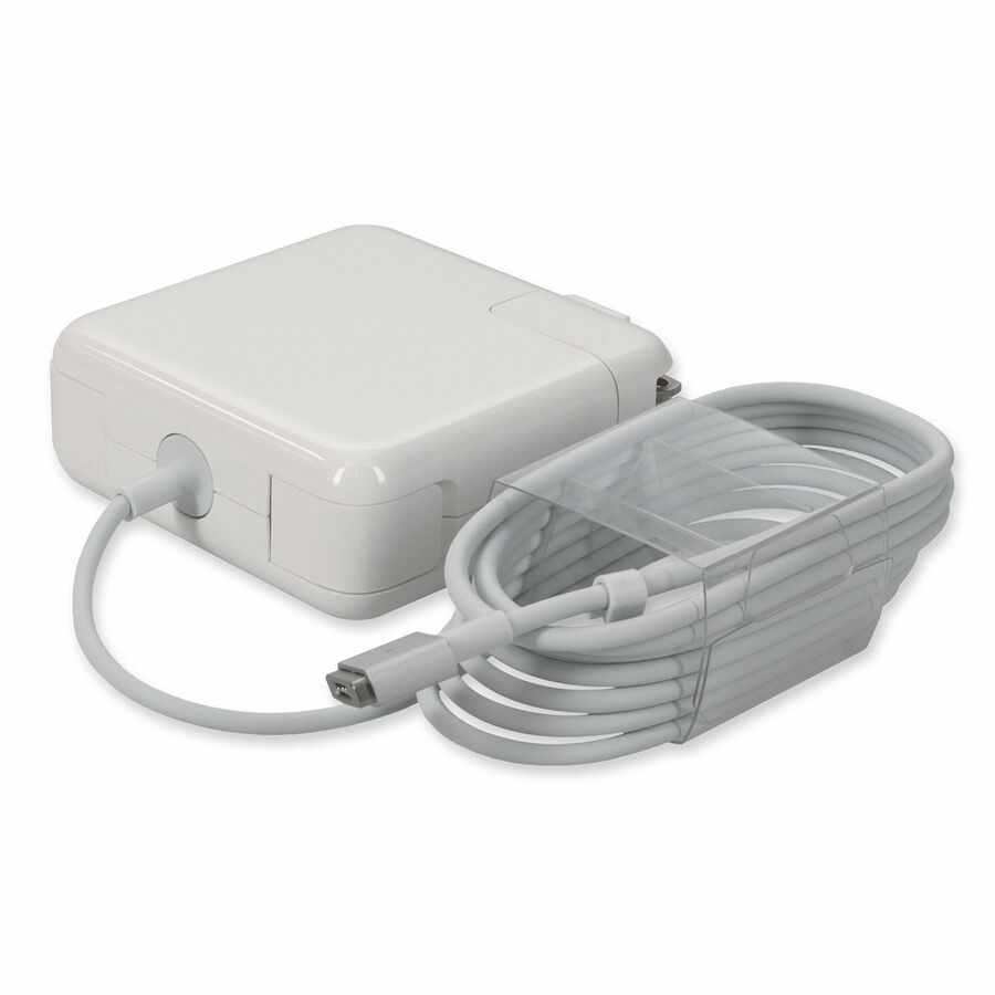 AddOn Apple Computer G6HK Compatible 60W 16.5V at 3.65A Black MagSafe 2 Laptop Power Adapter and Cable