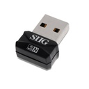 SIIG IEEE 802.11n Wi-Fi Adapter for Desktop Computer, Notebook