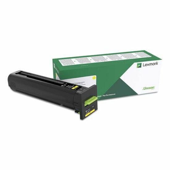 Lexmark Original Extra High Yield Laser Toner Cartridge - Yellow Pack