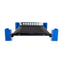 Rack Solutions 1U 115 Sliding Equipment Shelf 27in Depth with Cable Management Arm