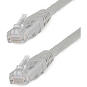 StarTech 25ft CAT6 Ethernet Cable - Gray Molded Gigabit - 100W PoE UTP 250Mhz - Category 6 Patch Cord UL Certified Wiring/TIA