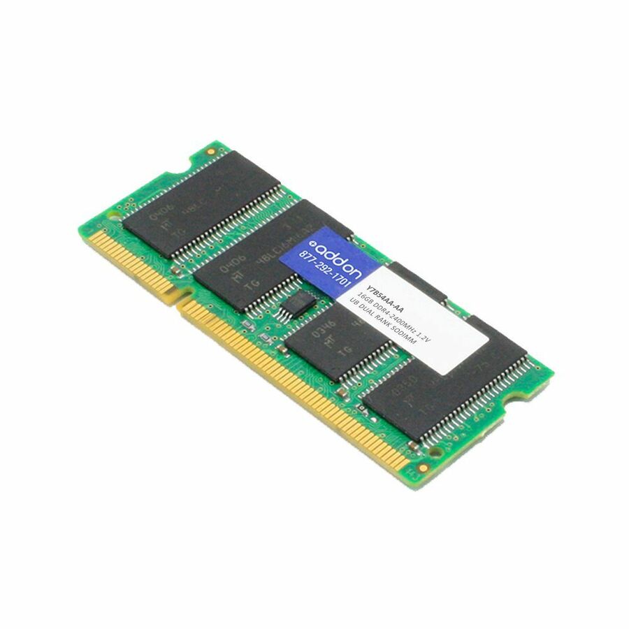 AddOn HP® Y7B54AA Compatible Factory Original 16GB DDR4-2400MHz Dual Rank x8 1.2V 260-pin SO-DIMM