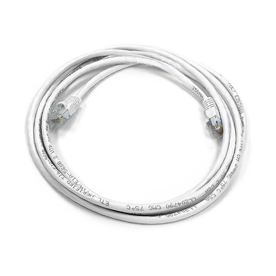Monoprice Cat6 24AWG UTP Ethernet Network Patch Cable, 7ft White