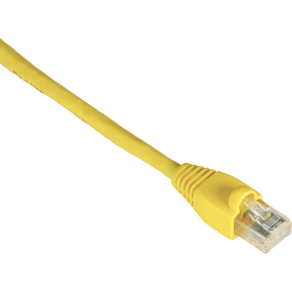 Black Box GigaTrue Cat. 6 Channel UTP Patch Cable - RJ-45 Male - RJ-45 Male - 1ft - Yellow
