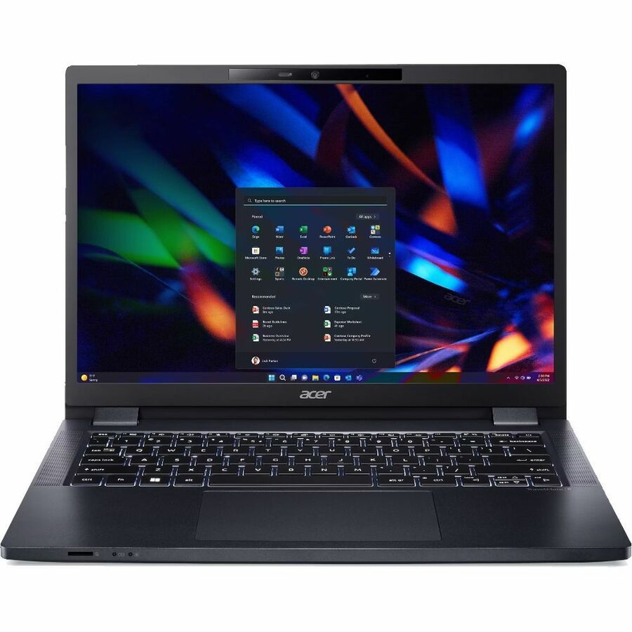 Acer TravelMate P4 16 TMP416-53 TMP416-53-795G 16" Notebook - WUXGA - 60 Hz - Intel Core Ultra 7 155U - 16 GB - 1 TB SSD - English Keyboard - Blue
