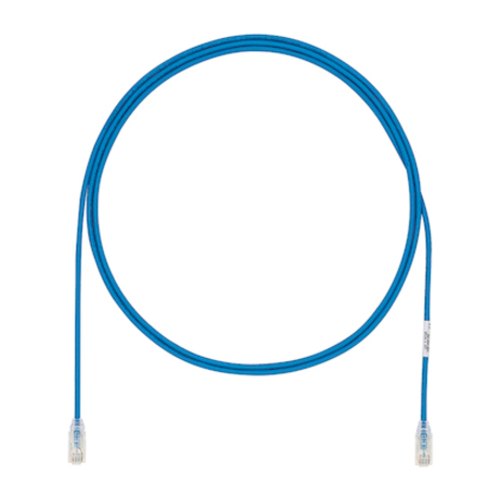 Panduit Cat.6a UTP Patch Network Cable - 3 ft Category 6a Network Cable for Network Device - First End: 1 x RJ-45 Network - Male - Second End: 1 x RJ-45 Network - Male - Patch Cable - 28 AWG - Blue - 1