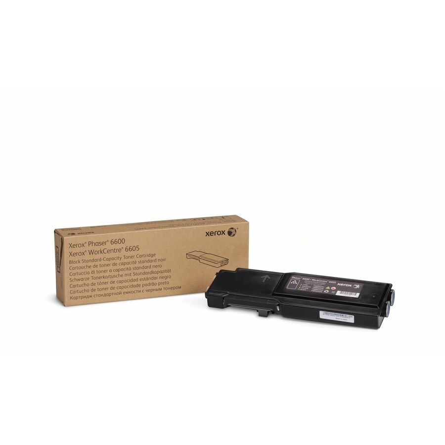 Xerox Genuine Phaser™ 6600, WorkCentre™ 6605 Black Toner Cartridge