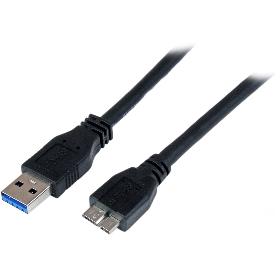 StarTech 1m (3ft) Certified SuperSpeed USB 3.0 (5Gbps) A to Micro B Cable - M/M