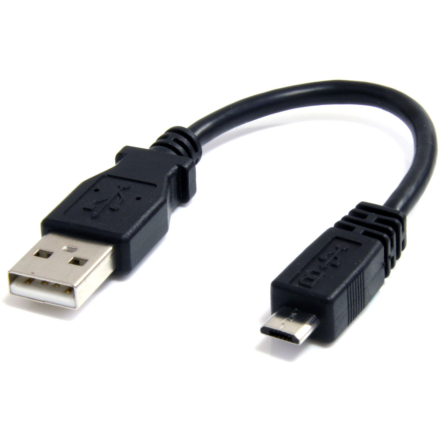 StarTech 6in Micro USB Cable - A to Micro B